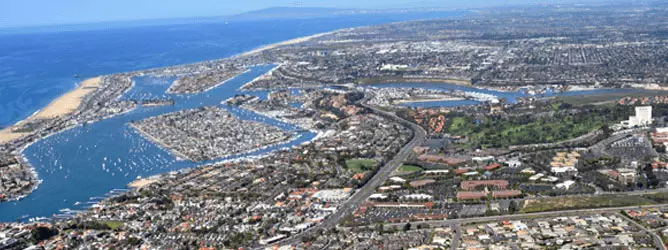 Orange County Aerial Shot